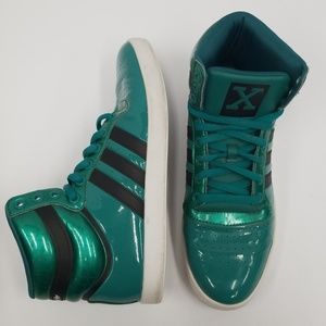 Adidias Top Ten Patent Leather with Faux Snakeskin